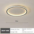 Scandinavische ronde plafondlamp - Minimalistische LED Verlichting - Nordivelle