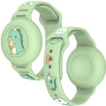 Tracker Armband Voor Kinderen - Verstelbare AirTag Armband Met Dino Design