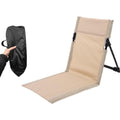 Opvouwbare Camping Stoel - Lichtgewicht Outdoor Stoel met Rugleuning