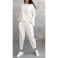 Liebe - Casual Zomerset met Losvallende Trui en Broek