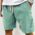 Joshua - Relaxed Fit Corduroy Herenshort