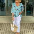 Diana - Elegante Bloemen Top