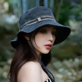 Bucket Hat - Outdoor Zonnehoed met Verstelbare Kinband