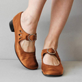 Orthopedische Schoenen - Vintage Herfstschoenen met Ronde Neus - Valoria