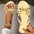 Petra - Stijlvolle Slippers met Strik