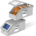 Pet Opbergbox - Stapelbare Opbergbox voor Petten (2 Stuks)
