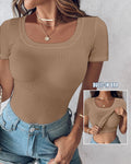Slim Fit Top met Ingebouwde BH