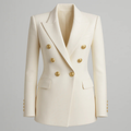 Blazer - Elegante Getailleerde Maxi Jurk Look - Novèra