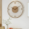 Moderne Wandklok - Minimalistisch Design met Stil Uurwerk