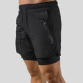 Josina - 2-In-1 Sportshort Voor Heren