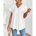 Bethany - Casual V-Hals Top Met Comfortabele Pasvorm