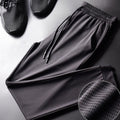 Heren Ice Silk Fitness Broek – Stijlvol & Comfortabel voor Elke Dag