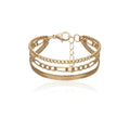 3 Delige Armband - Elegante Gelaagde Armbandenset