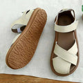 Comfortabele Dichte Sandalen - Met Kruisbanden en Zachte Pasvorm