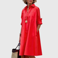 Bianca - Elegante Jurk met Zakken