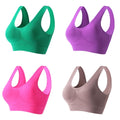 Draadloze BH - Naadloze Push Up BH 4 Stuks