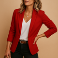 Blazer - Getailleerde Open Front Blazer