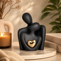 Liefdespaar -  keramische sculptuur, moderne woondecoratie