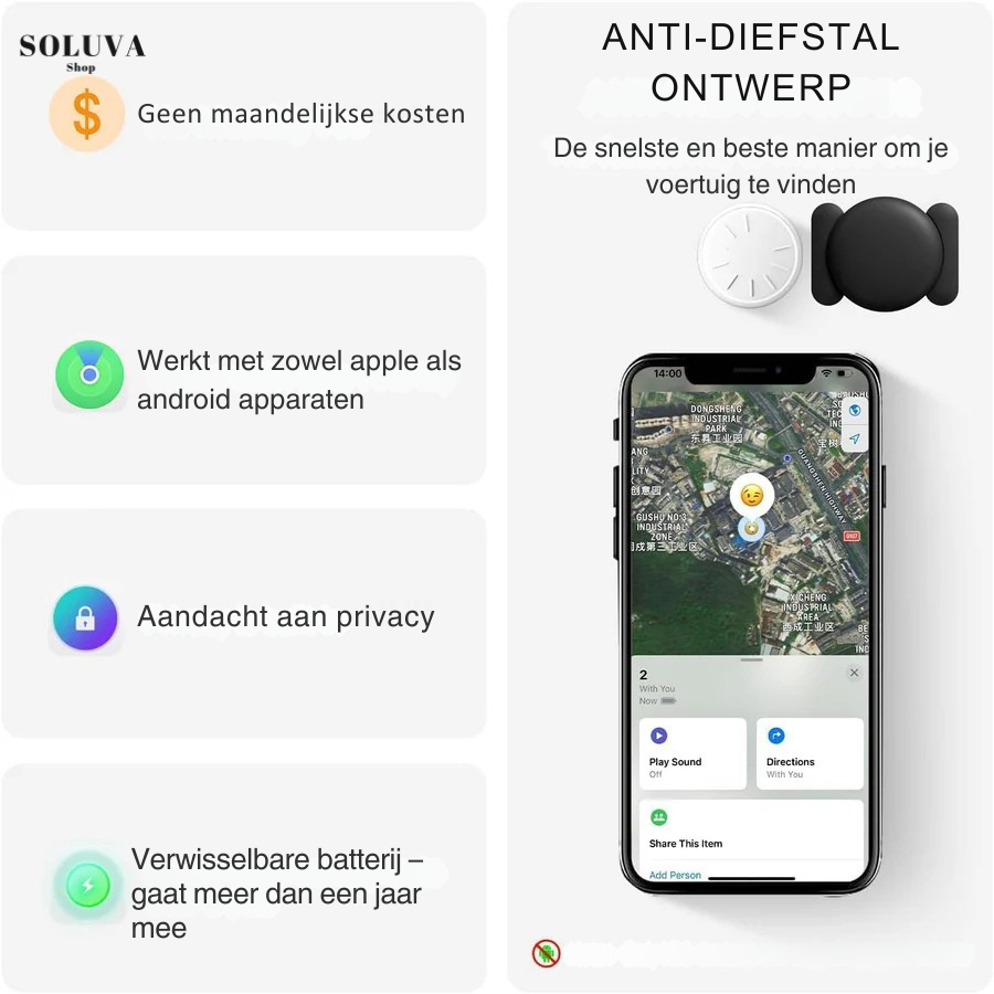 TrackMate – Magnetische GPS Tracker