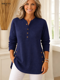 Elara – Casual V-Neck Pullover