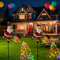 🎅 Kerstman Solar Lamp – Magische verlichting - Kerst Sale!