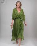 Lea – Elegante V-Hals Jurk