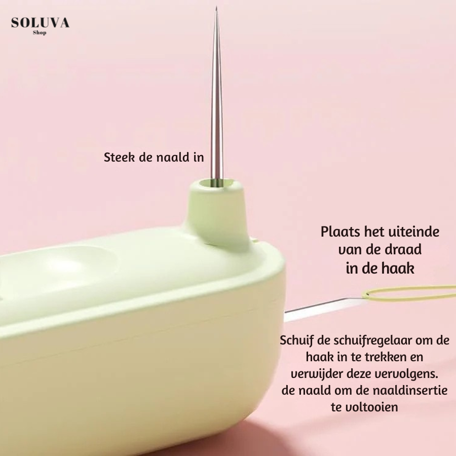 2-in-1 Naaihulpmiddel - Rijgen & Tornen in Eén!