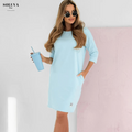 Iris - Stijlvolle Pocket Jurk