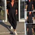 Ella – Comfy V-Hals Jurk