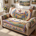 Quilted Fauteuilhoes, Bloemenpatroon En Gewatteerde Afwerking