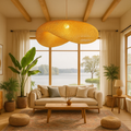 Bamboe Hanglamp - Gevlochten Design met Natuurlijke Uitstraling