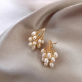 Parel Oorbellen - Elegante Tassel Sieraden met Gouden Afwerking