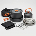 Camping Kookset - 16-Delige Complete Outdoor Uitrusting