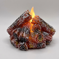 Draagbare Tafellamp - Decoratieve LED Vlam met Realistisch Haardvuureffect