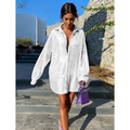 Romana - Oversized Glitterjurk met Elegante Feeststijl