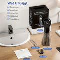 Oorreiniger - Elektrisch Waterspoelsysteem met Dubbel Reservoir en Oplaadbare Accu