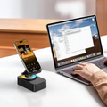 Bluetooth Speaker - Draadloos Model met Telefoonhouder en LED Verlichting