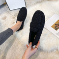 Rebecca - Pluche Pantoffels met Antislipzool