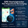 GPS Tracker Auto - Magnetische Voertuigoplossing met Locatiecontrole en Bewegingsmeldingen