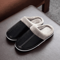 Johan - Warme Heren Slippers met Pluche Voering