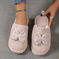 Aurelia - Dames Pantoffels met Zachte Voering en Strikdetail