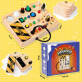 Montessori Speelgoed - Interactief Leerbord voor Peuters en Ontdekkend Spelen
