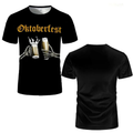 Dion - Oktoberfest T-Shirt met Skelet Biermotief