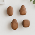 Houten Kapstok - Ronde Set voor Stijlvol Opbergen