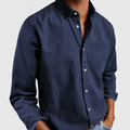 Milan - Heren Spijkerblouse Tijdloze Casual Uitstraling met Moderne Pasvorm
