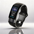 Slim Horloge Met Hartslagmeting, Slaaptracking En Stappenteller