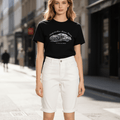Rhianne - Bermuda Short met Hoge Taille