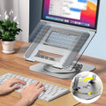 360° Draaibare Laptopstandaard – Verstelbaar & Ergonomisch