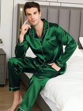 Rik - Luxe Satijnen Heren Pyjama